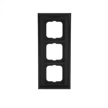 Busch-Jaeger future linear Abdeckrahmen, 3-fach, Anthrazit 1754-0-4680