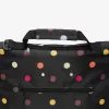 Reisenthel trolley M Trolley-Tasche, Polyester, Schwarz mit Punktmuster, gemischte Farben, 2 Räder (NT7009)
