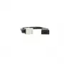 BUSCH-JAEGER HDMI Keystone Modul mit Pigtail-Kabel, 4K UHD, Alpinweiß (2CKA000230A0478)