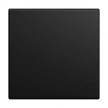 Busch-Jaeger BJ 2546-915 Geschlossene Wippe, verschraubbar, mit Rückhalteelement, Busch-balance SI, Schwarz matt 2CKA001434A0665