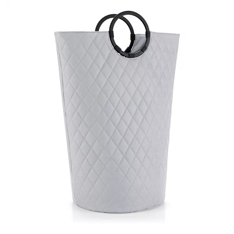 reisenthel loophome L Wäschekorb, Aluminium/Polyester, grau (VT7062)