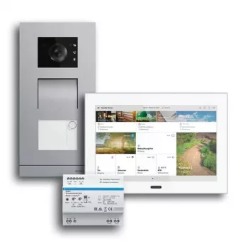 BUSCH-JAEGER 83-1FHA/SET Einfamilienhaus Video-Set, 2-Draht, Unterputz 2CKA008300A1460