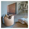 Reisenthel loophome S VR6043 Wäschekorb, rund, Polyester/Aluminium, Twist Coffee