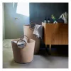 Reisenthel loophome S VR6043 Wäschekorb, rund, Polyester/Aluminium, Twist Coffee