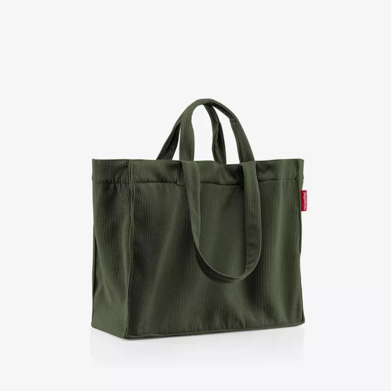 reisenthel Softshopper cord dark matcha GR5057 Schultertasche Polyester 28 l