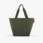 reisenthel Shopper M cord dark matcha Einkaufstasche ZS5057 - 15 Liter Fassungsvermögen