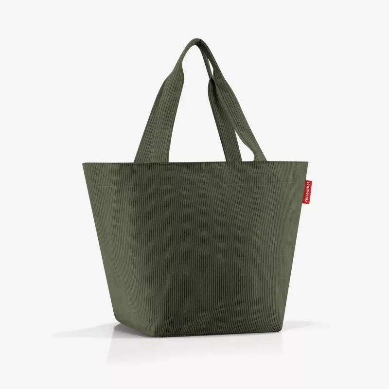 reisenthel Shopper M cord dark matcha Einkaufstasche ZS5057 - 15 Liter Fassungsvermögen