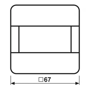 Jung CD17180 Automatikschalter 1,1 m Standard Bewegungsmelder-Einsatz (CD17180)