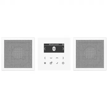 JUNG Smart Radio DAB+ Bluetooth Unterputzmodul Weiß DABLS2BTWW