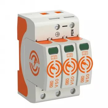 OBO V50-3-280 CombiController 3-poliger 280V Typ 1+2 Blitzstromableiter 5093511