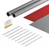 OBO Bettermann FSB-K32 Bandagenset für Photovoltaikanlagen 550x380 mm Grau/Rot 7203150