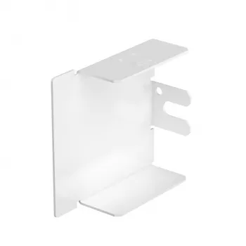 OBO Bettermann LKM E60060RW Endstück, 60x60mm, Stahl, Reinweiß