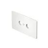 OBO BETTERMANN Rehau RAUDUO Abdeckplatte 40/105 Weiß SL BL ANT (6132258)