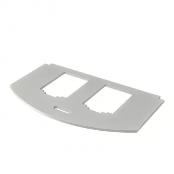 OBO Bettermann Typ B Montageplatte V2A Edelstahl Rostfrei MP R2 2B (7408804)