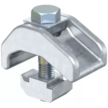 OBO BETTERMANN Schwerlast-Klemmklaue mit Gleitmutter M12x65, Zinklamellenbeschichtet, für 30 mm Flansch, TKH-S-30 6355805