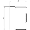OBO Bettermann Vertr Endkappe LKM E30030RW (6249410)