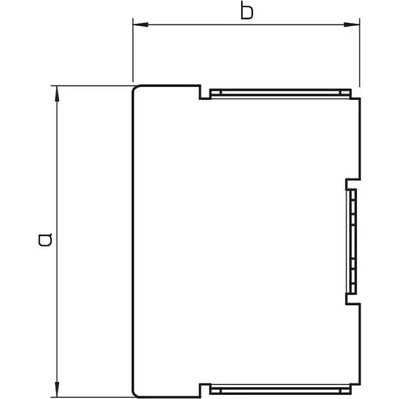 OBO Bettermann Vertr Endkappe LKM E30030RW (6249410)