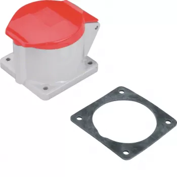 HAGER ECEE325 CEE-Anbausteckdose gerade 32 A IP44