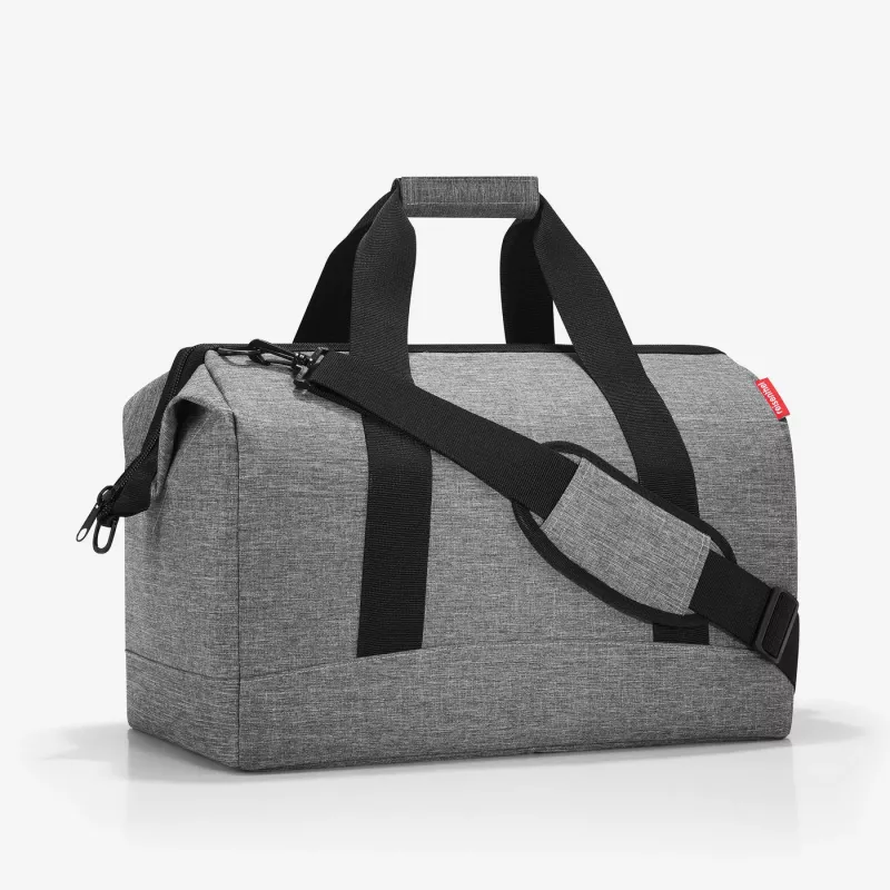 Reisenthel Allrounder L Unisex Arztkoffer mit Reißverschluss, Grau Monochromatisch Polyester (MT7052)
