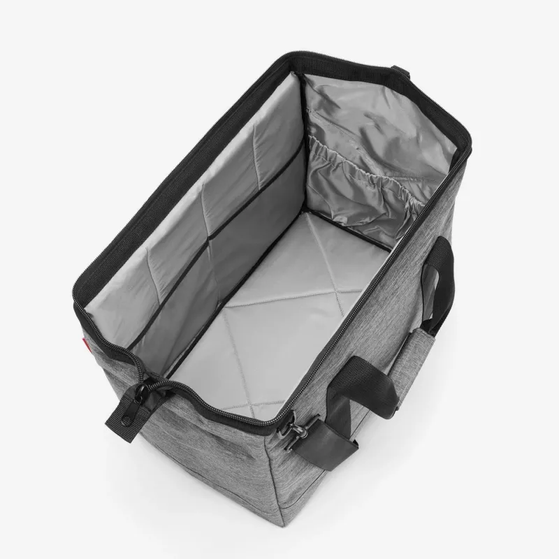 Reisenthel Allrounder L Unisex Arztkoffer mit Reißverschluss, Grau Monochromatisch Polyester (MT7052)