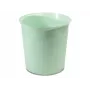 HAN Re-LOOP 13L runder Abfallbehälter, Pastellgrün, 100% PIR Recyclingkunststoff, strukturiert 18148-805