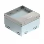 OBO Bettermann UDHOME2 Bodenbox 140x140x110 Edelstahl/Schwarz 7368353