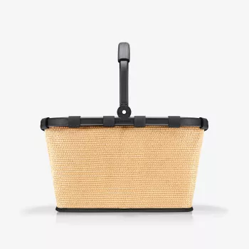 Reisenthel Carrybag Frame Raffia Black Einkaufskorb 22L BK 7079