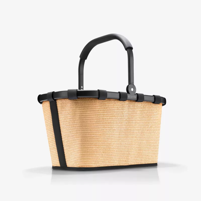 Reisenthel Carrybag Frame Raffia Black Einkaufskorb 22L BK 7079