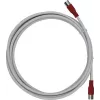 Maxtrack SAT-Verbindungskabel F-Stecker auf F-Stecker 3 m Weiß (FQMS3,0L)