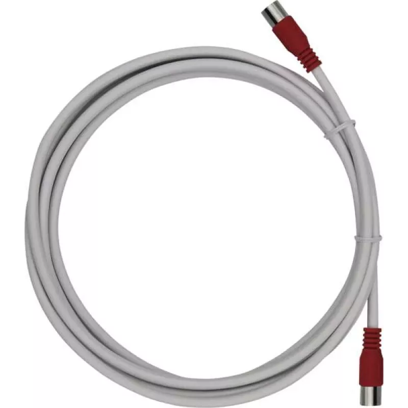 Maxtrack SAT-Verbindungskabel F-Stecker auf F-Stecker 3 m Weiß (FQMS3,0L)