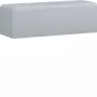 Hager LFS2002069016 Endkappe für LFS Kabelkanal 200x60 mm, Zink-Druckguss