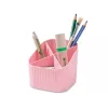 HAN X-LOOP Stiftehalter Pastellrosa 4 Fächer 111x111x105 mm 17238-886D