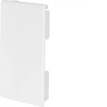 HAGER FB8013069016 Endkappe Verkehrsweiß für 130x80 mm Kabelkanal