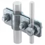 OBO Bettermann Anschlussklemme 2710/25 25mm Kreuzklemme für runde und flache Leiter (5001226)