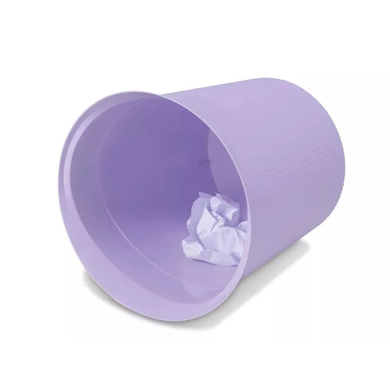 HAN Re-LOOP 13L runder Abfallbehälter, Pastellviolett, 100% PIR Recyclingkunststoff 18148-887