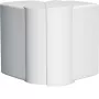 Hager Außenecke LFF6009039016 für 60x90 mm Kabelkanal, Verkehrsweiß (RAL 9016)