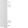 Hager LF4011069016 Halogenfreie Endkappe für 40x110mm Kabelkanal, Reinweiß