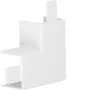 HAGER Flachwinkelverbinder hfr PVC LF3003059016 für LF 30x30mm Verkehrsweiß