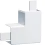 Hager TEH LFF2003559016 Flachwinkel, halogenfrei, für LF/LFF 20x33 mm, Weiß