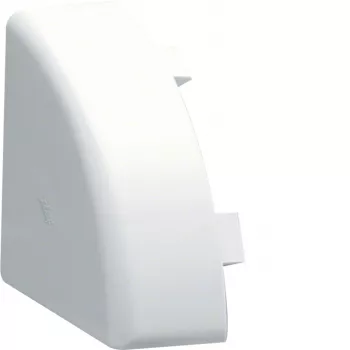 Hager Endkappe Abdeckung EK4004069016 ABS für 40x40mm Kabelkanal Verkehrsweiß