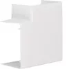 Hager LFF6009059016 Flachwinkel 90° für 90x60 mm Kanal, Weiß RAL 9010