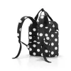 reisenthel allrounder R Rucksack Polyester Schwarz/Weiß 12 L (JR7073)