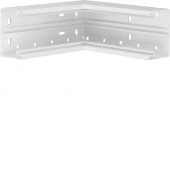 Hager BR6510049016 Innenecke, Verkehrsweiß (RAL 9016) für Tehalit BR 65x100 mm Kanal