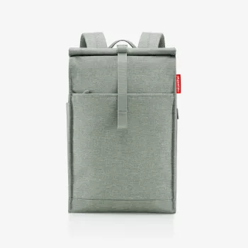 Reisenthel Urban Rolltop Rucksack 16L Grün Recyceltes PET (EN 5048)
