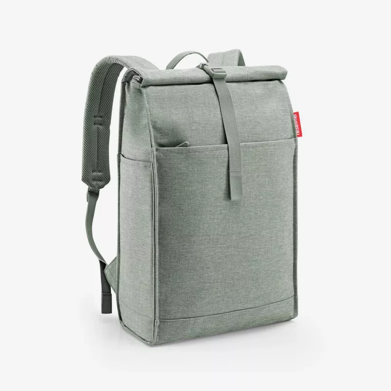 Reisenthel Urban Rolltop Rucksack 16L Grün Recyceltes PET (EN 5048)