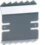 Hager FWKPZ003 Erdungsverbinder für 60mm FWKP Brüstungskanal, 2er-Pack