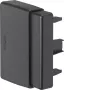 Hager Endstück LFF6006069011 für LF 30/40/60x60mm Kanal, Graphit