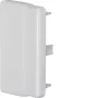 Hager LFF6009067035 Abschlussstück für LF/LFH 40/60x90 mm Kabelkanal, Lichtgrau