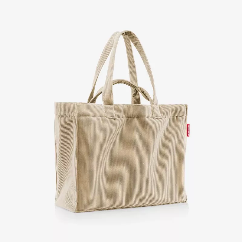 reisenthel Softshopper Cord Sand Umhängetasche GR6052 Polyester 28 Liter
