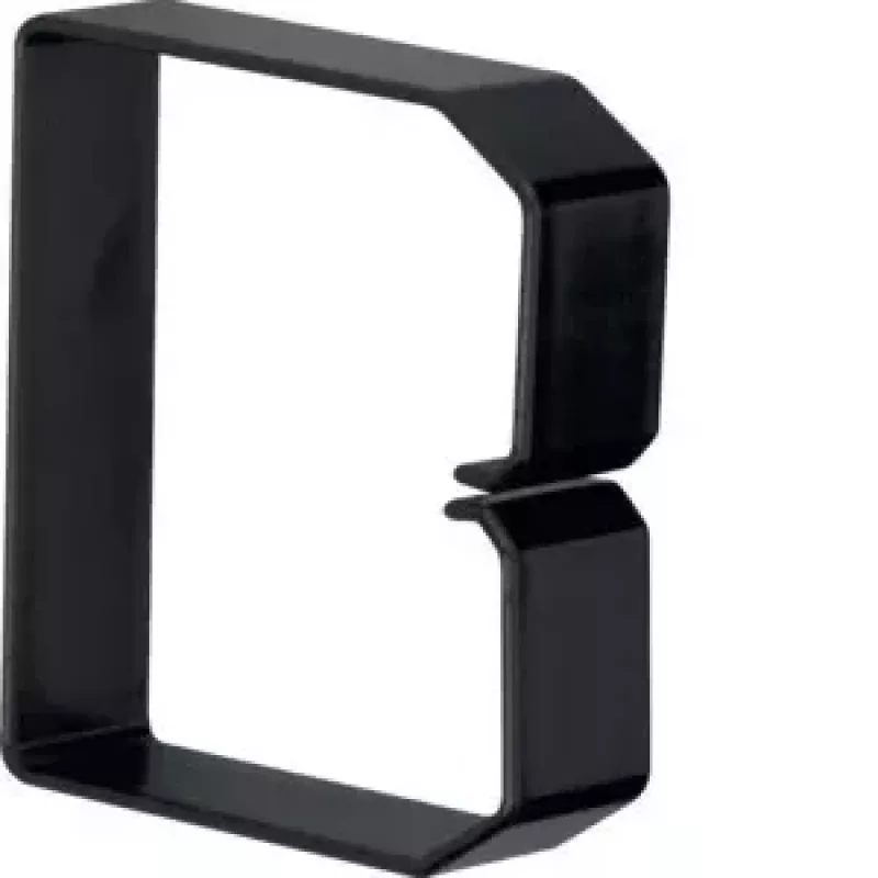 Hager B800803 Schwarz PVC Kabelkanal 80x80mm 2m